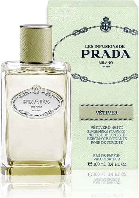 prada infusion de vetiver eau de toilette 100ml|infusion de vetiver review.